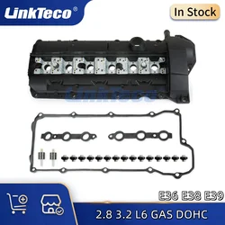 Car Engine Valve Cover For 1996-2001 BMW Z3 M3 323is 328is 328i 528i E36 E38 E39 2.8 3.2 L L6 GAS DOHC M50 M52
