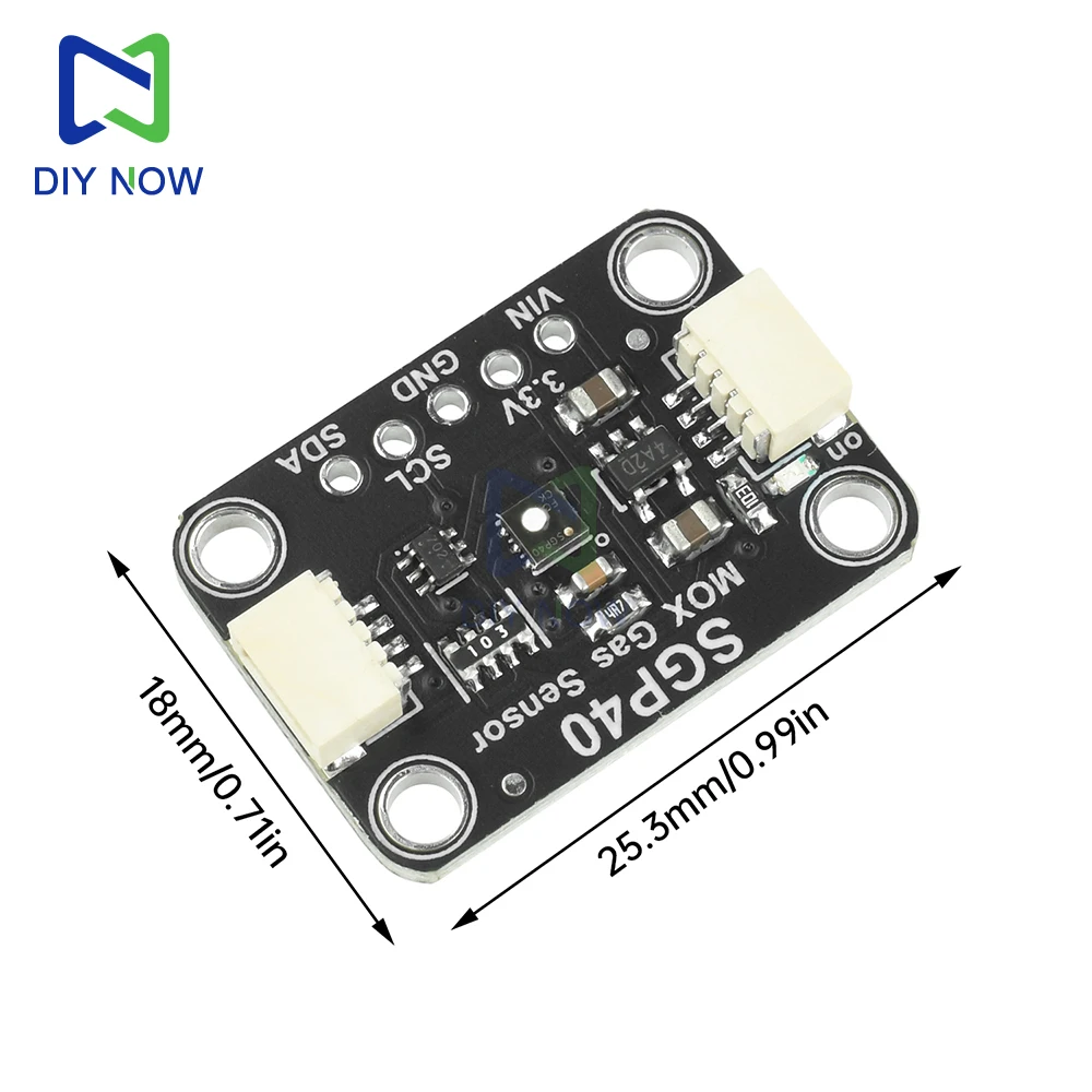 SGP40/SGP41 Air Quality Sensor Module Digital VOC Sensor Module Dual Gas Environment Sensor Compatible with STEMMA QT/Qwiic