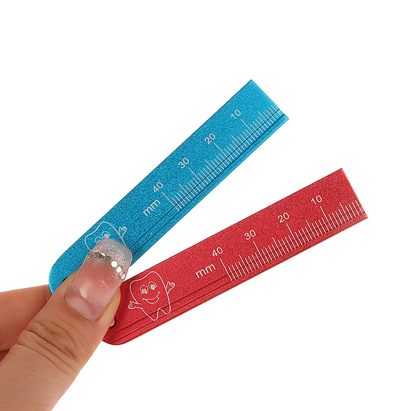 

1PCS Aluminium Dental Endo Rulers High Quality Span Measure Scale Endodontic Finger Rulers Dentist Tools Materials