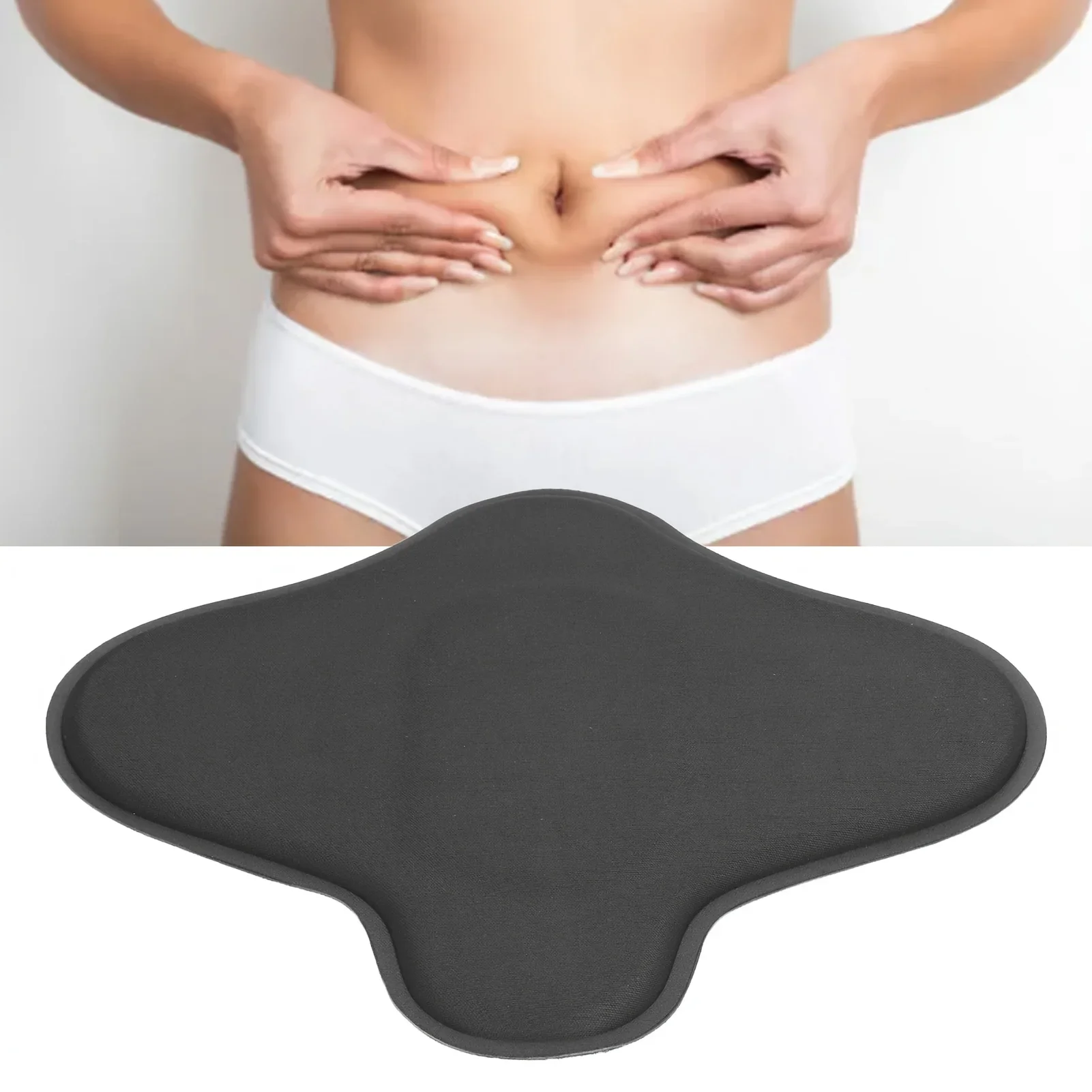 

Black AB Lipo Foam Board – Post-Liposuction Abdominal Compression Board / Body Shaping Foam Pad