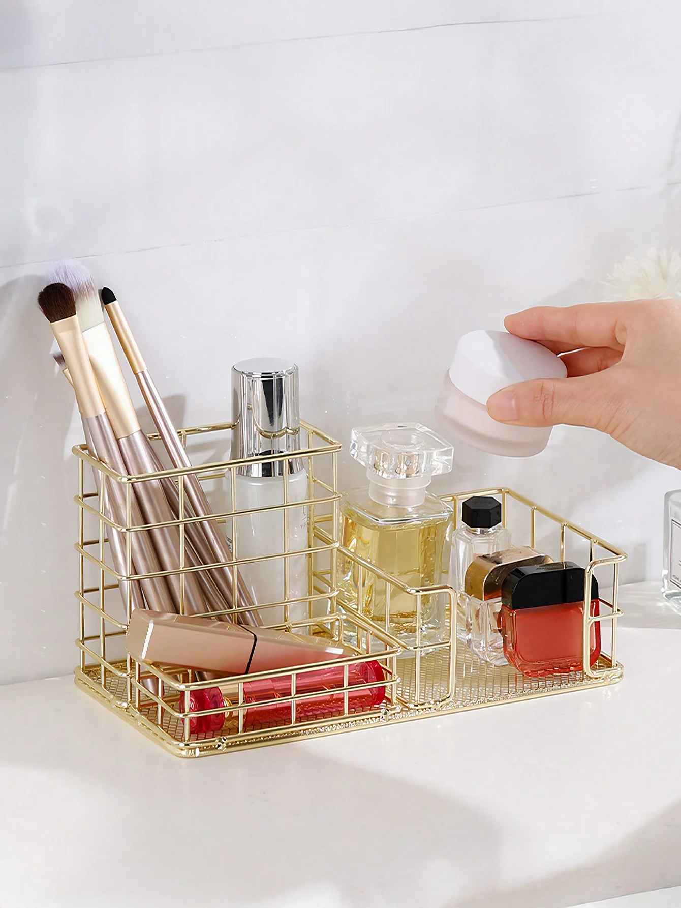 Small metal desk organizers, desk accessories and workspace organizers, stationary organizers for office essentials