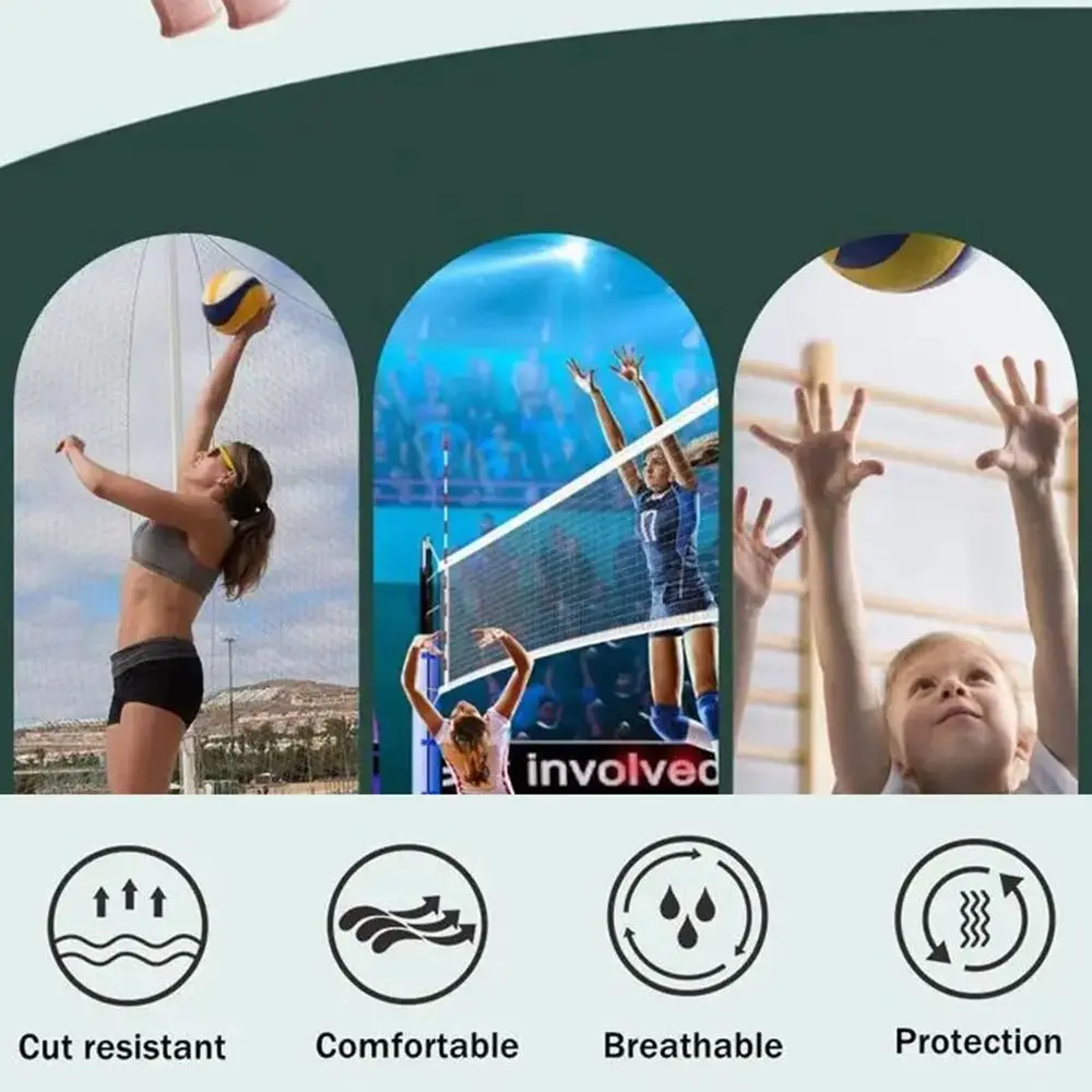 UV Protection Volleyball Arm Sleeves Elastic Breathable Forearm Compression Sleeve Sports Safety Wrist Support Arm Warmers