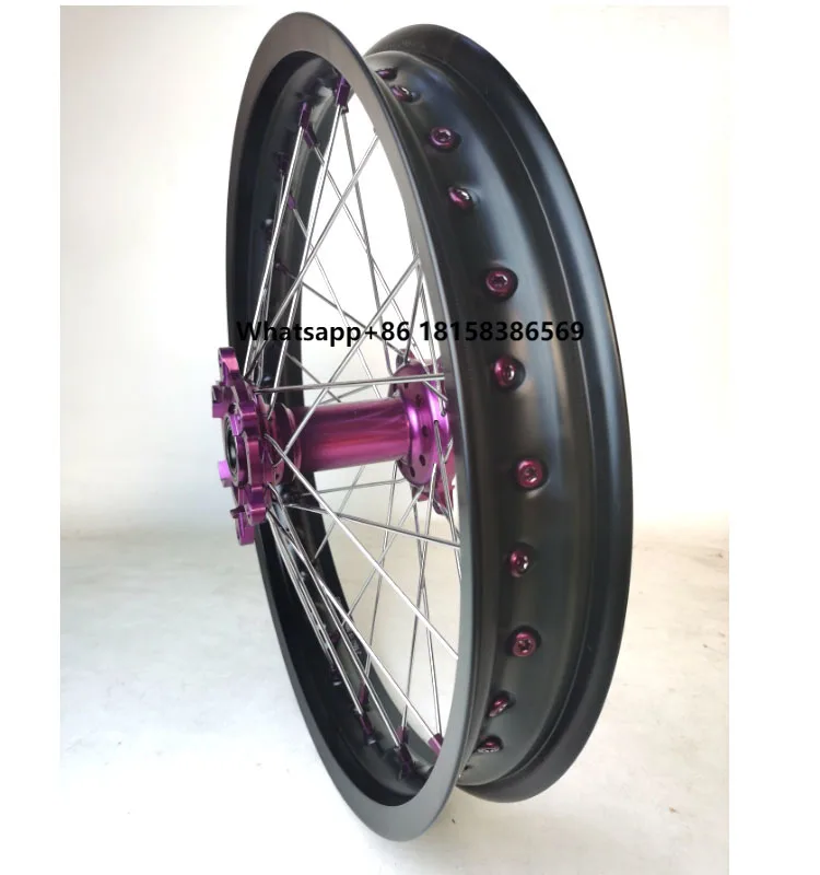 

Motorcycle Accessories 17 Inch Supermoto Aluminum Alloy 7116-T6 for Surron Ultra Bee Wheels