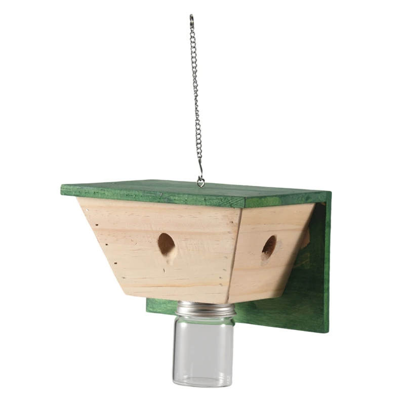 

Carpenter Bee Trap, Best Bee Wood Traps Bee Traps, Patio, Outdoor Durable Easy Install