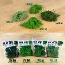 Micro Scenic DIY Leaf Cluster Model Moss bushes Diorama Tree Grain Leaf For Military Models Landscape railway Layout