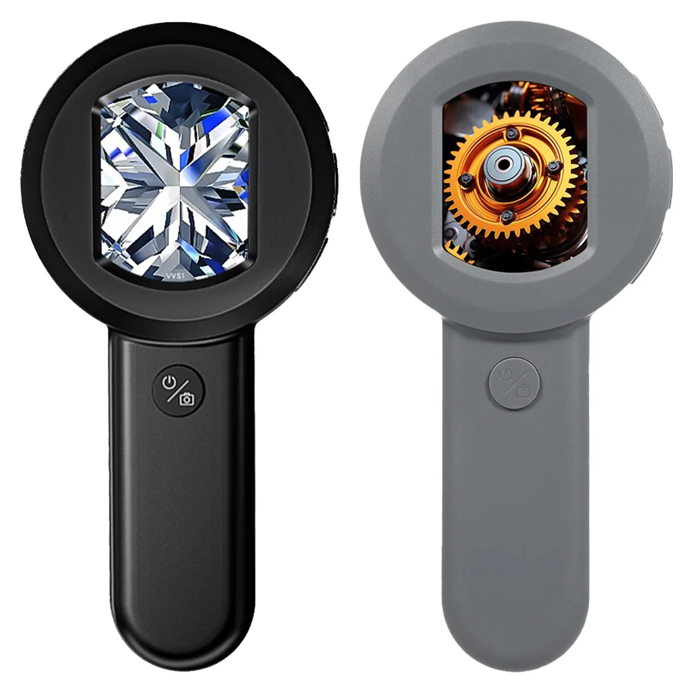 عدسة مكبرة للعملات المعدنية المحمولة مع مجوهرات الجيب المجوهرات العدسة الرقمية مجهر الجيب الصغير للأطفال والكبار