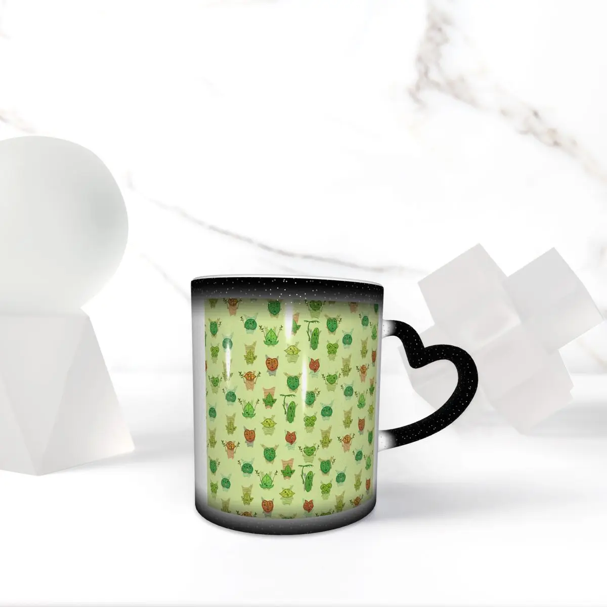 

Korok Pattern Mug Funny Ceramic Coffee Cups Tea Mugs Milk Cup Drinkware Gift for Woman Man