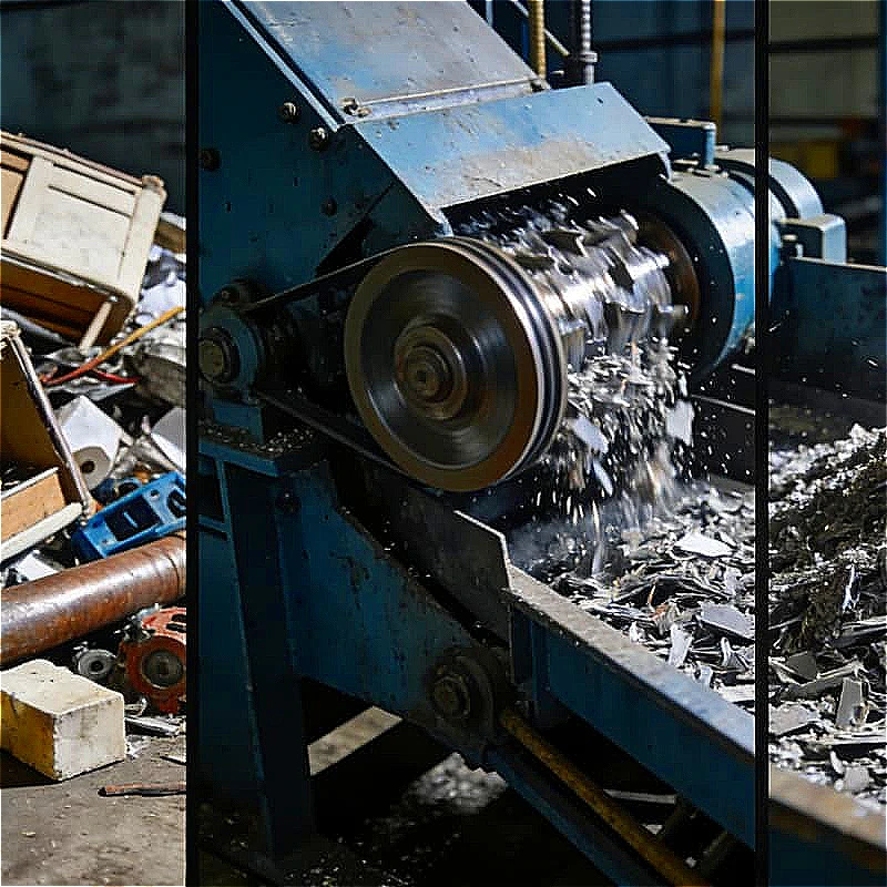 

Automatic Wast Shredder for Recycling Packaging Wast Tire Rubber Safely Industrial Dual Shaft Waste Plastic Shredder Customized