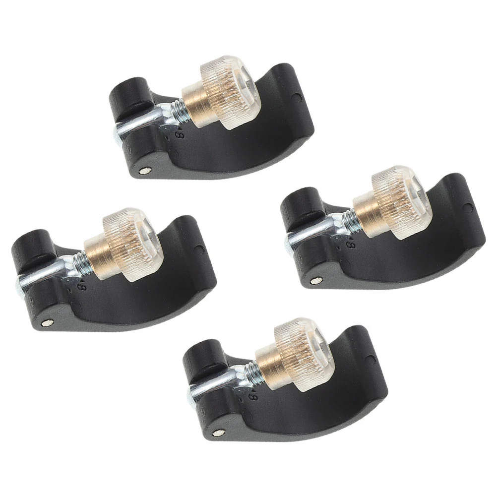 

4Pcs Trekking Pole External Lock Handle Nuts Hiking Accessories Mountaineering Buckles Walking Stick Clips Outdoor Supplies