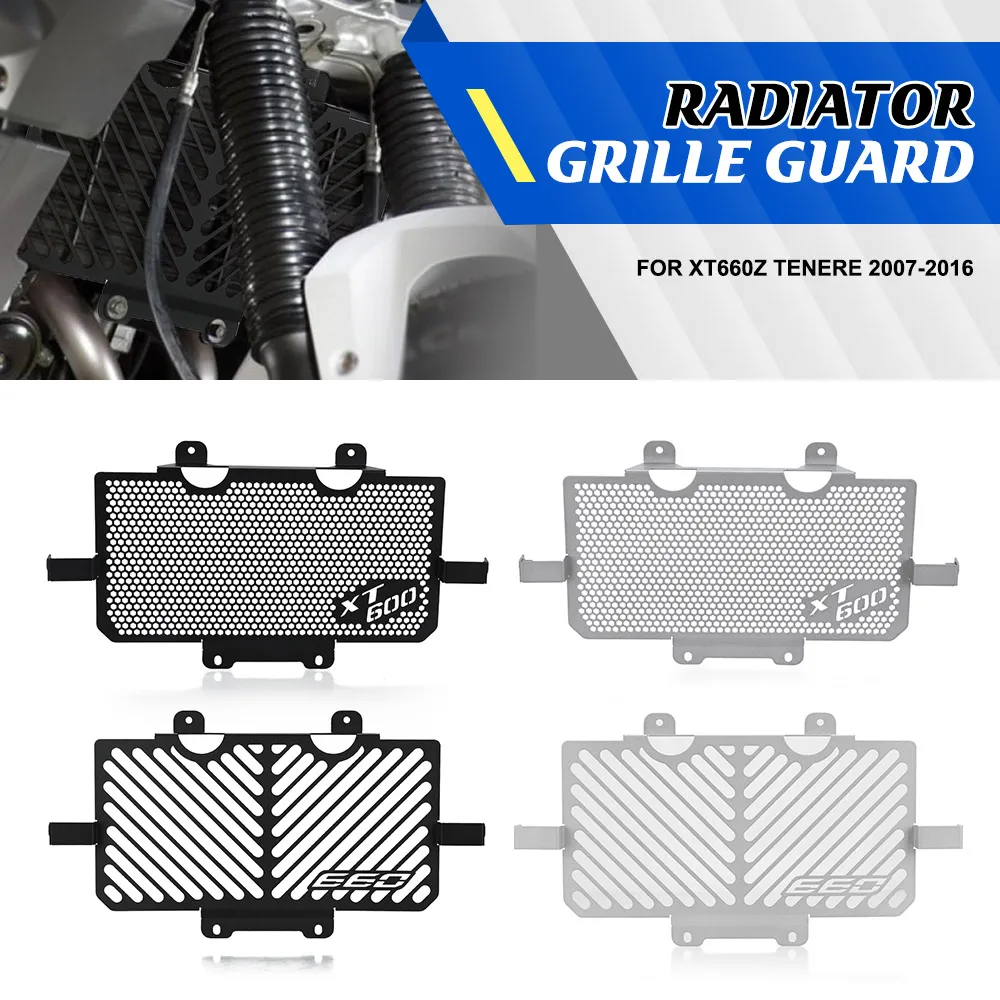 

FOR Yamaha XT660Z Tenere 2007 -2009 2010 2011 2012 2013 2014 2015 2016 Fuel Tank Cooler Radiator Guard Cover Grille Protection