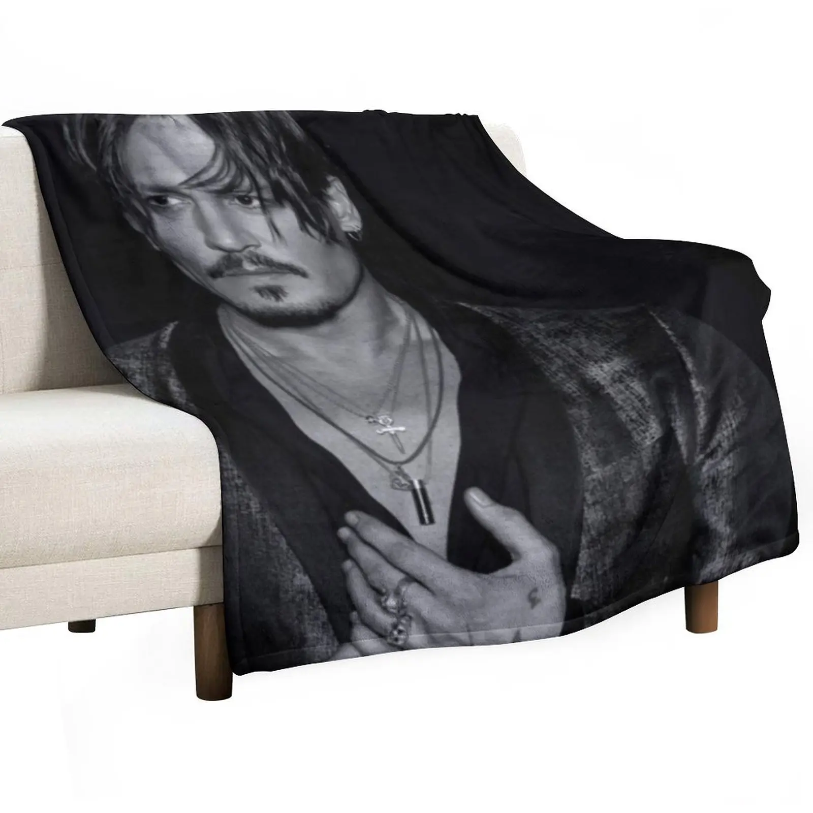 Johnny Depp Throw Blanket Blankets For Baby Softest Decorative Sofa Single Blankets