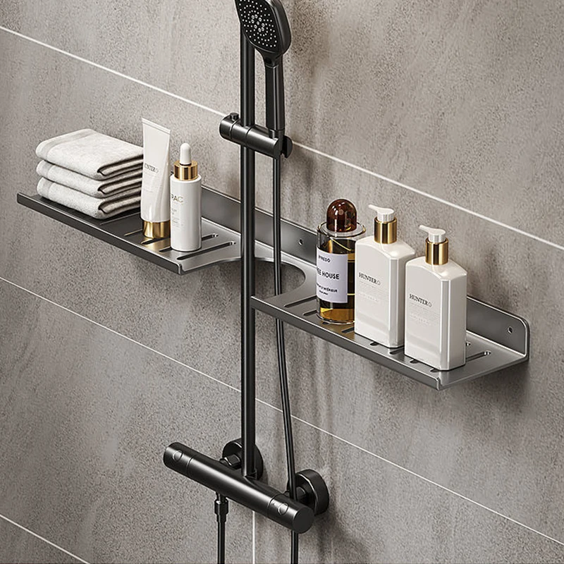 Badezimmer-Armaturenablage, Spiegel-Front Waschbecken-Badezimmerregal, Toiletten-Aufbewahrungsregal