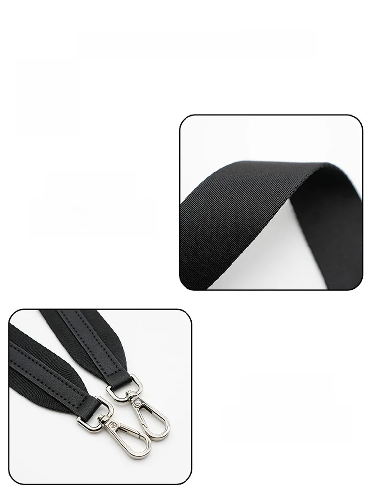 Estensione della cinghia per borsa a doppia spalla Cintura a tracolla larga e lunga in tela Modin Modello di dente di cane Bapa Accory