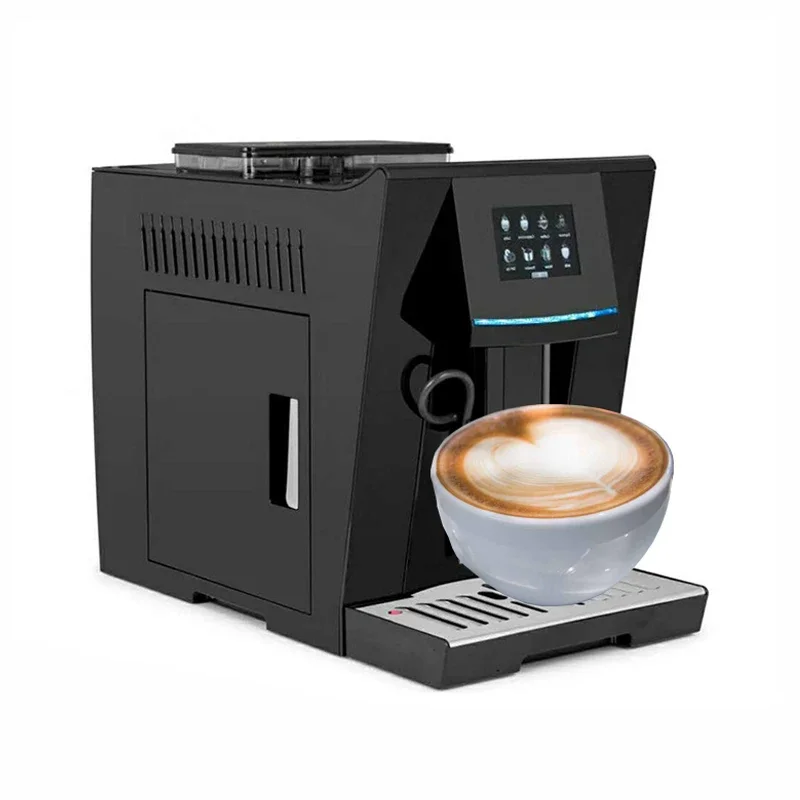 Convenient Operation 250g Bean Capacity Coffee Cappuccino Maker Espresso Machine Latte Moka Italian Equipment