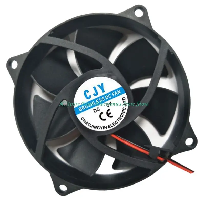 SZ Powerful 90mm Computer Cooling Fan For Gaming Servers Heat Dissipation Computer Router CPU Cabinet Accessories