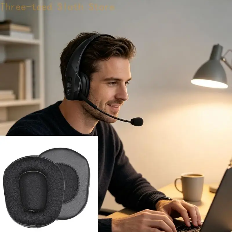 Paar Schaumstoff-Ohrpolster für B350/B350XT-Headsets für Anrufe und routinemäßige Wartung E74A – Detail 5
