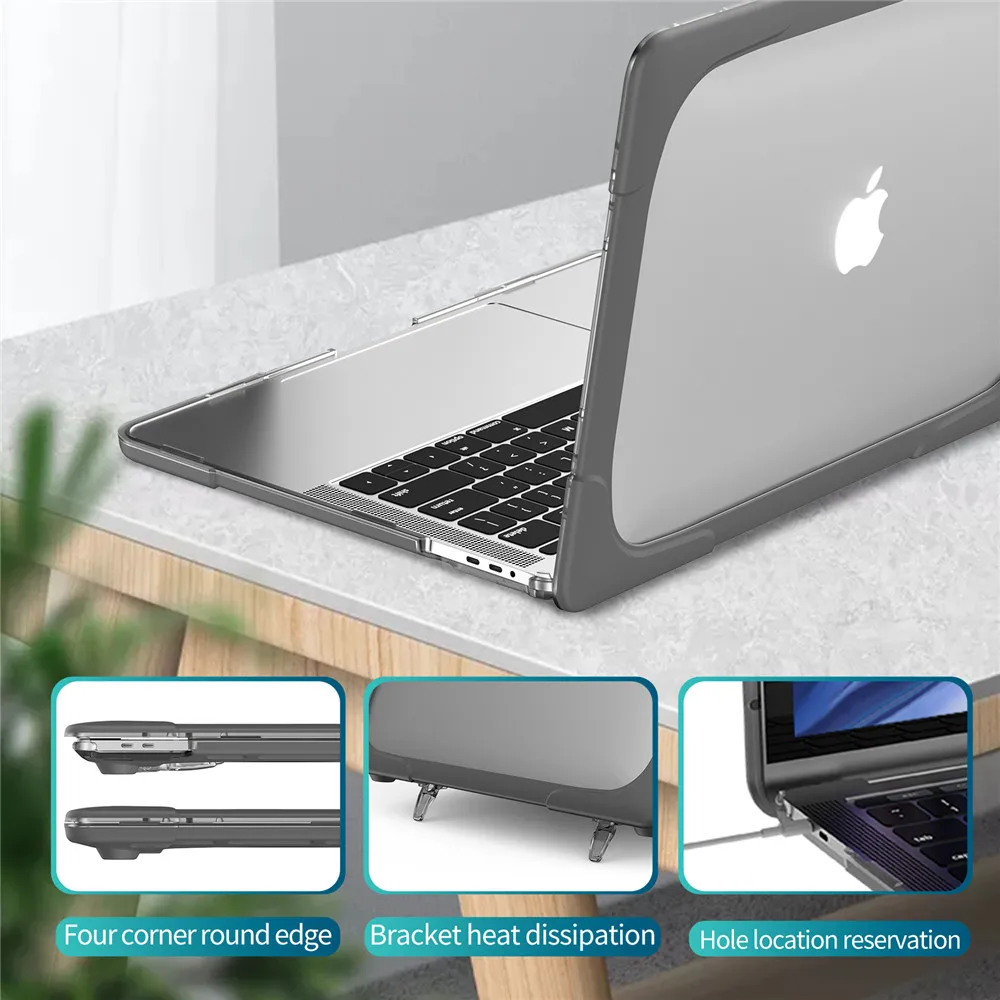 Laptop Case For New Macbook Pro 14 Case For Macbook Pro 13 M1 M2 Chip Touch Bar A2338 For MacBook Air 13 Case 11 12 15 16 Cover