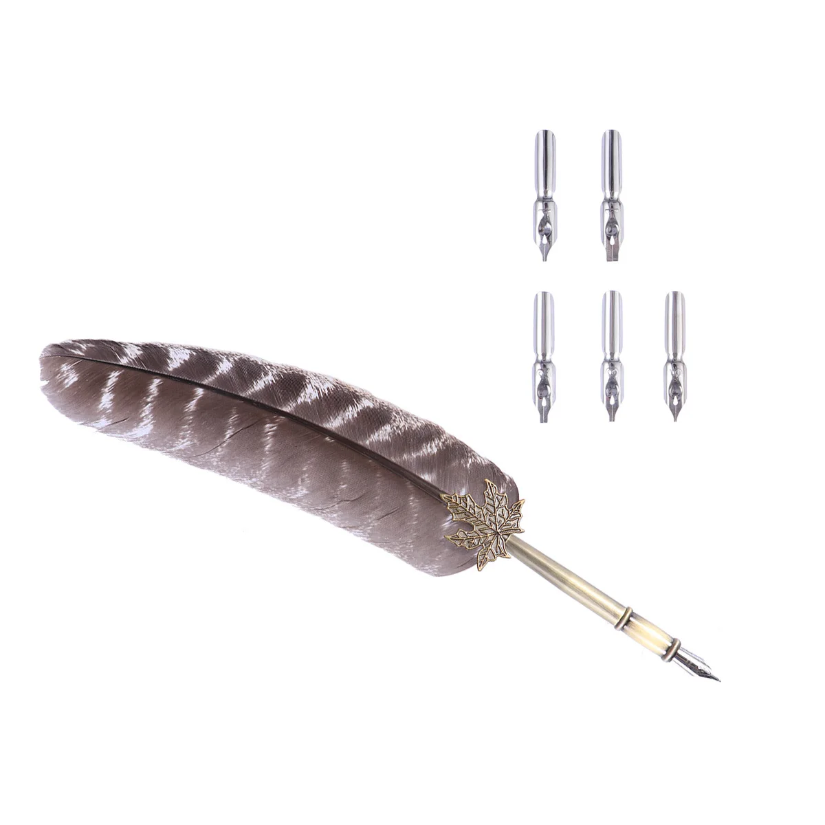 

Pen Creative Retro Sign Pen for Wedding Store Home Natural Silky Luster Beautiful Decor