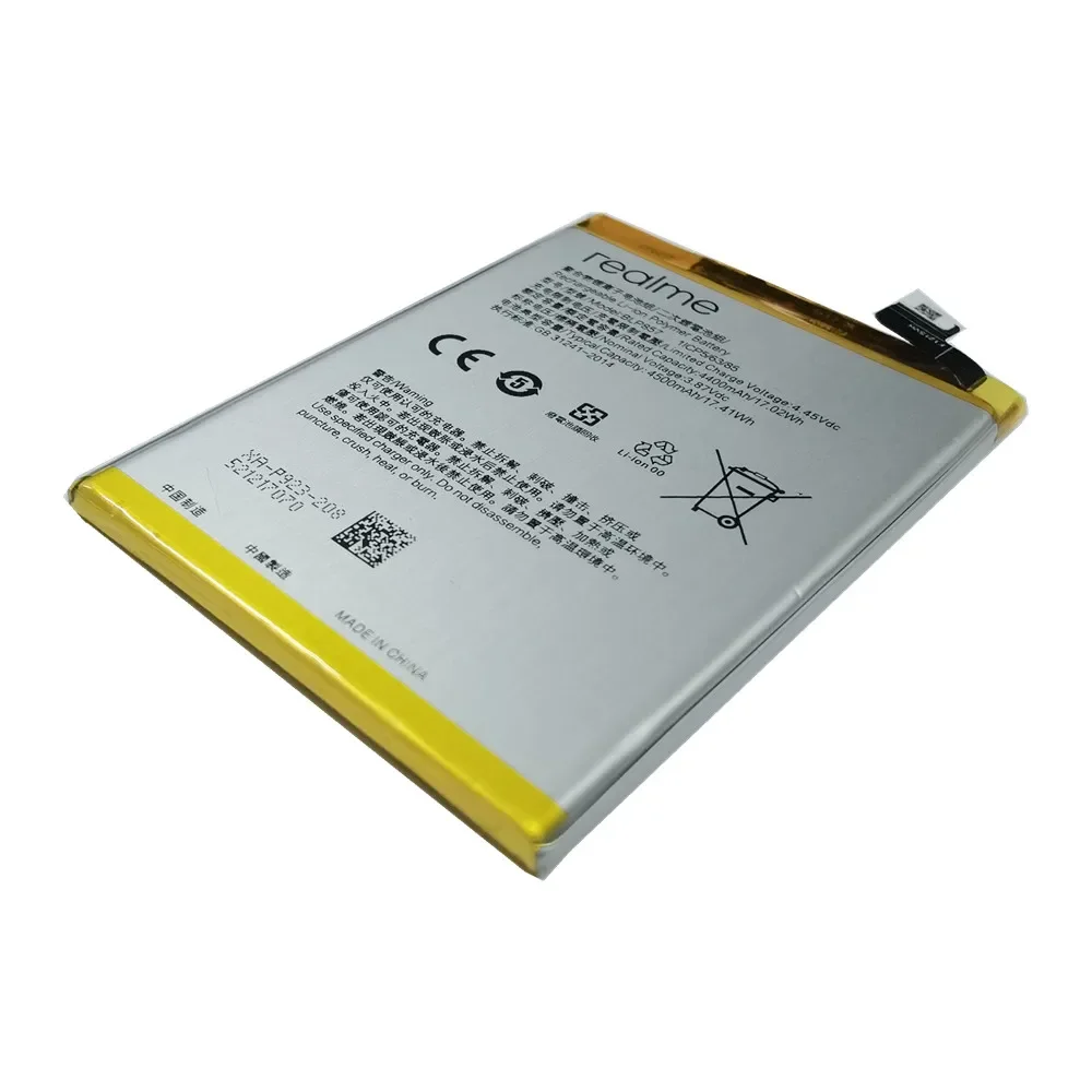 4500mAh Original Battery BLP857 For OPPO Realme GT NEO / Realme Q3 Pro Carnival Edition RMX3031 X7 Max 5G RMX2205 RMX3142 Phone