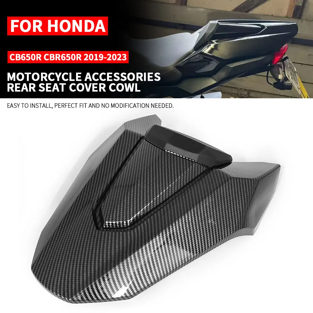 

For Honda CBR 650R 2019 2020 2021 2022 2023 Motorcycle Hump Fairing Pillion Rear Fairing Seat Cowl Cover Fit on CB650R CBR650R