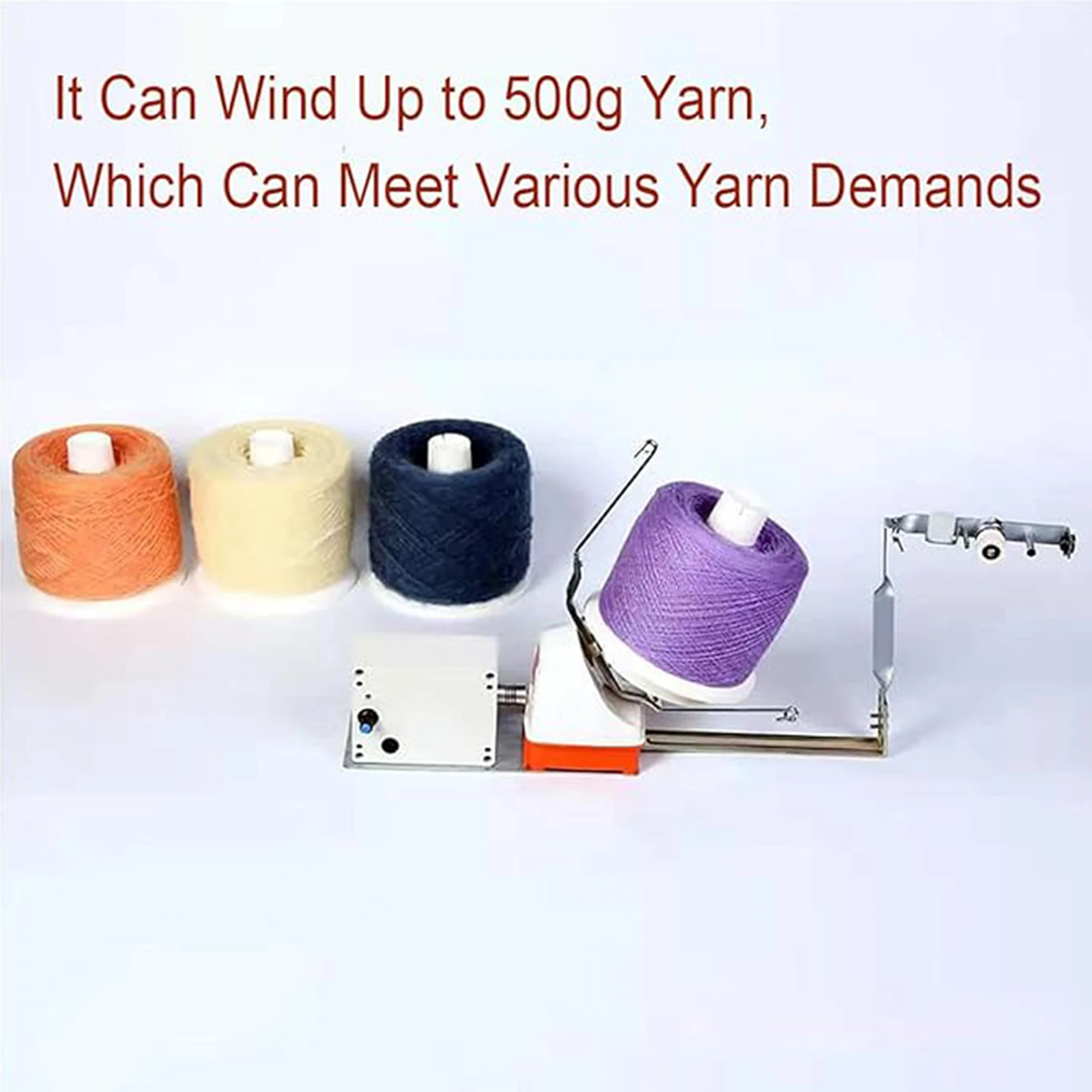 Adjustable Speed Small Electric Wool And Cashmere Yarn Splitting And Stranding Winder Splitting Barrel Machine Low Noise