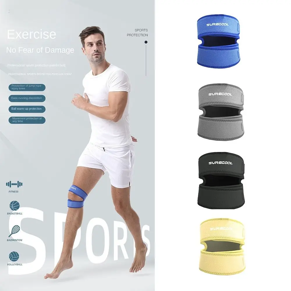 

Adjustable Sports Knee Braces Kneepad Safety Patella Protect Patella Knee Support Shock-absorbing Elastic Knee Wrap Band