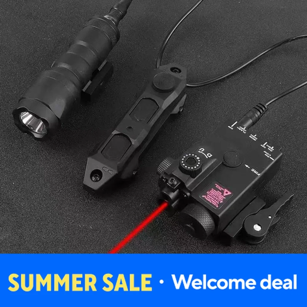 Universal 20mm Rail Side Mount Alignment Indicator Nylon Built-in Rechargeable Battery with Remote Switch Hobby Toy Parts