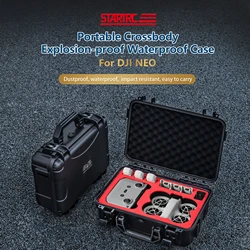 STARTRC Neo Case Waterproof Carrying Hard Case for DJI Drone Neo Fly More Combo with RC-N3 Remote Controller