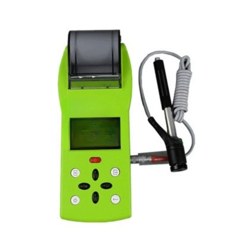 

Cast steel structure with printed Leeb hardness tester D-type impact sensor