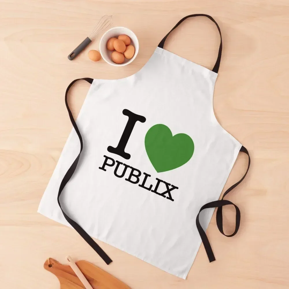 

I Heart Publix Apron For Home Accessories men Sexy Apron