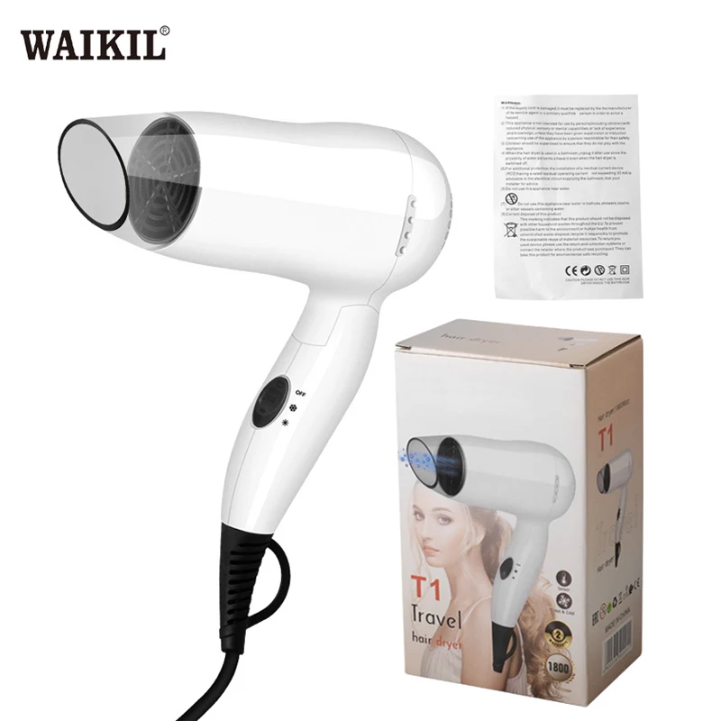 WAIKIL Household Electric Hair Dryer High-Power Hot And Cold Dual Level Hair Dryer Hair Salon Specific Hair Care Hair Dryer