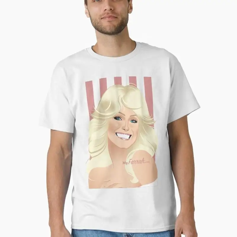 Myfarrah Stripped Background T-Shirt