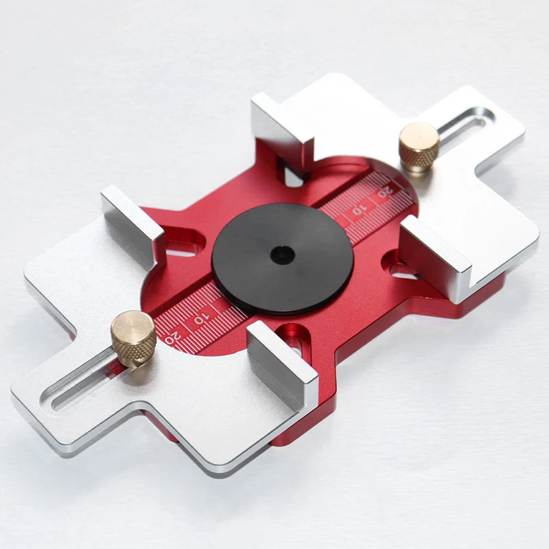 Woodworking 2-In-1 Fastener Slotter Precise Hole Opening Auxiliary Tool Electric Slotting Tool Auxiliary Bracket