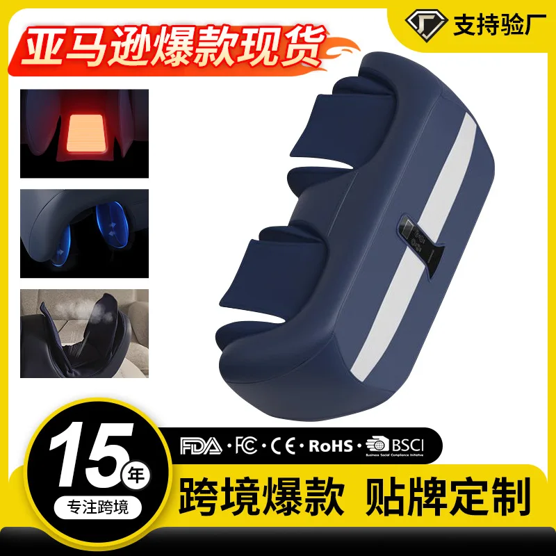 

Knee massager charging vibration pneumatic leg knee joint moxibustion electric heating body warmer massager portable charging