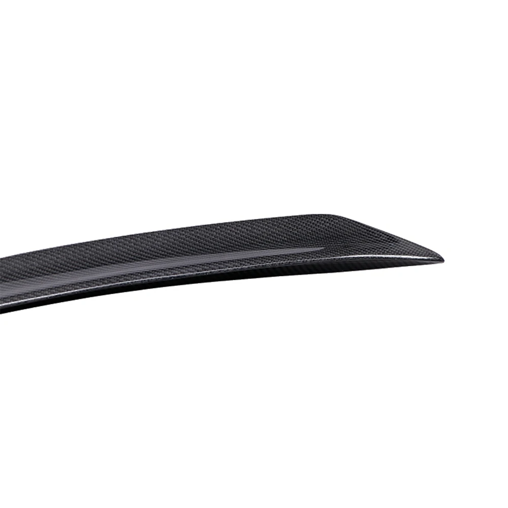 For Mercedes-Benz C-Class W205 4Door sedan V Style Carbon Fiber Rear Spoiler Trunk Wing 2013-2022 FRP Forged carbon