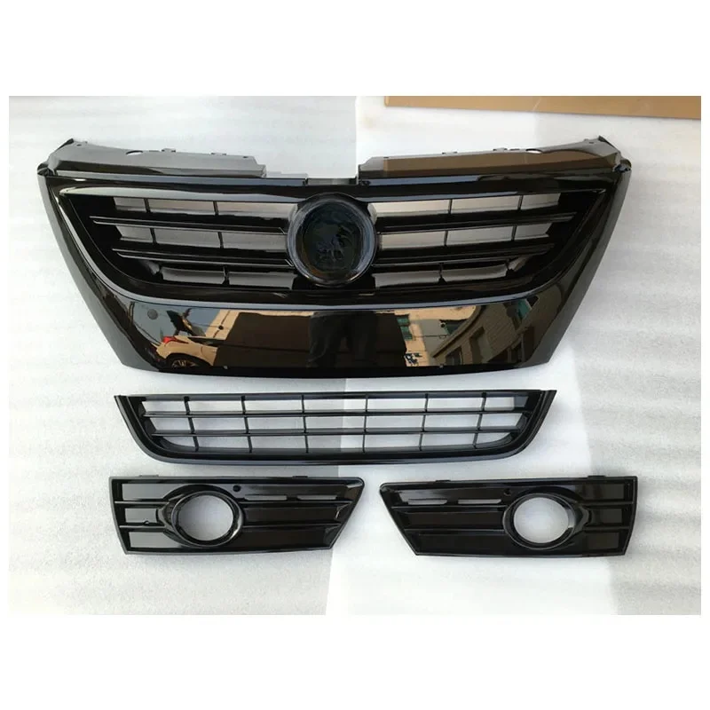 Front Bumper Upper Grill for Volkswagen Vw Passat CC 2009-2012 Radiator Grille Racing Grills Honeycomb Hood Car Accessories