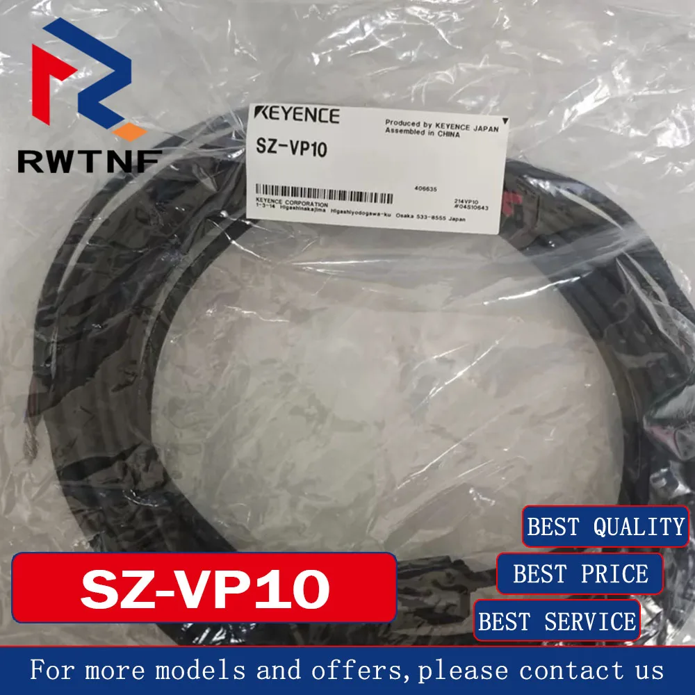 

Brand New Genuine SZ-VP10 KEYENCE power cord 100% original，warehouse stock