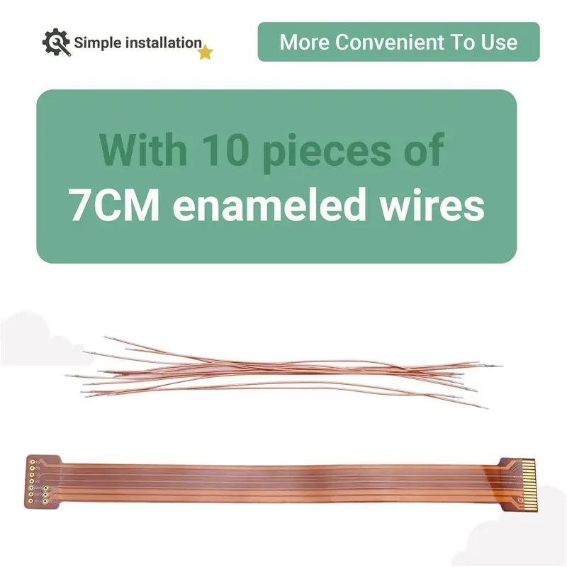 For EMMC ISP Connection Cable/Special Adapter Board For In-Circuit Programming Only Works T76 Programmer