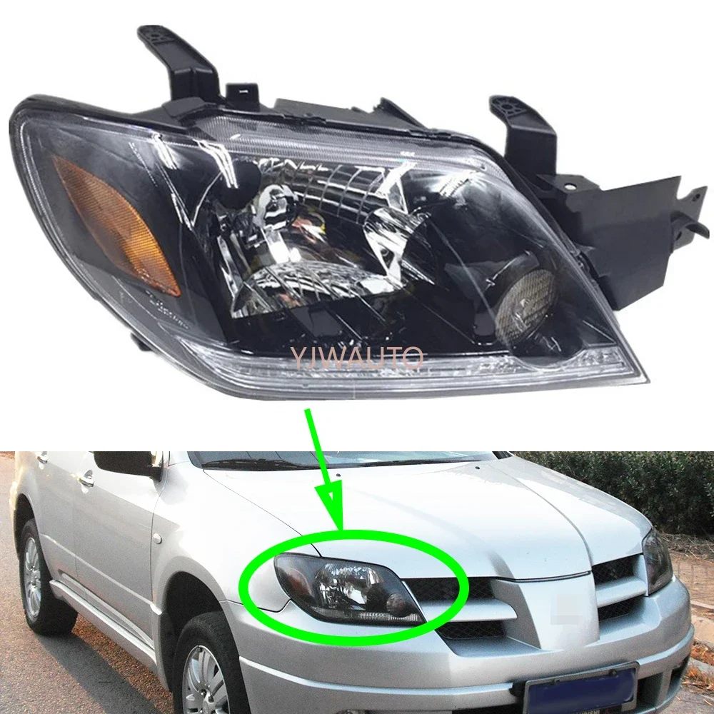 

For Mitsubishi Outlander 2004 2005 2006 Headlights car Headlamp Assembly Replacement Front Lamp Whole Auto Light Assembly
