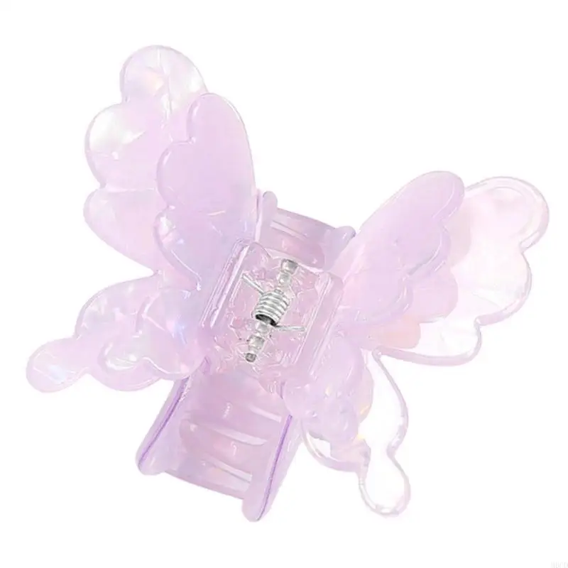 

M6CD зажим для волос в виде челюсти, украшение в виде бабочки, большой улов, заколки принцессы