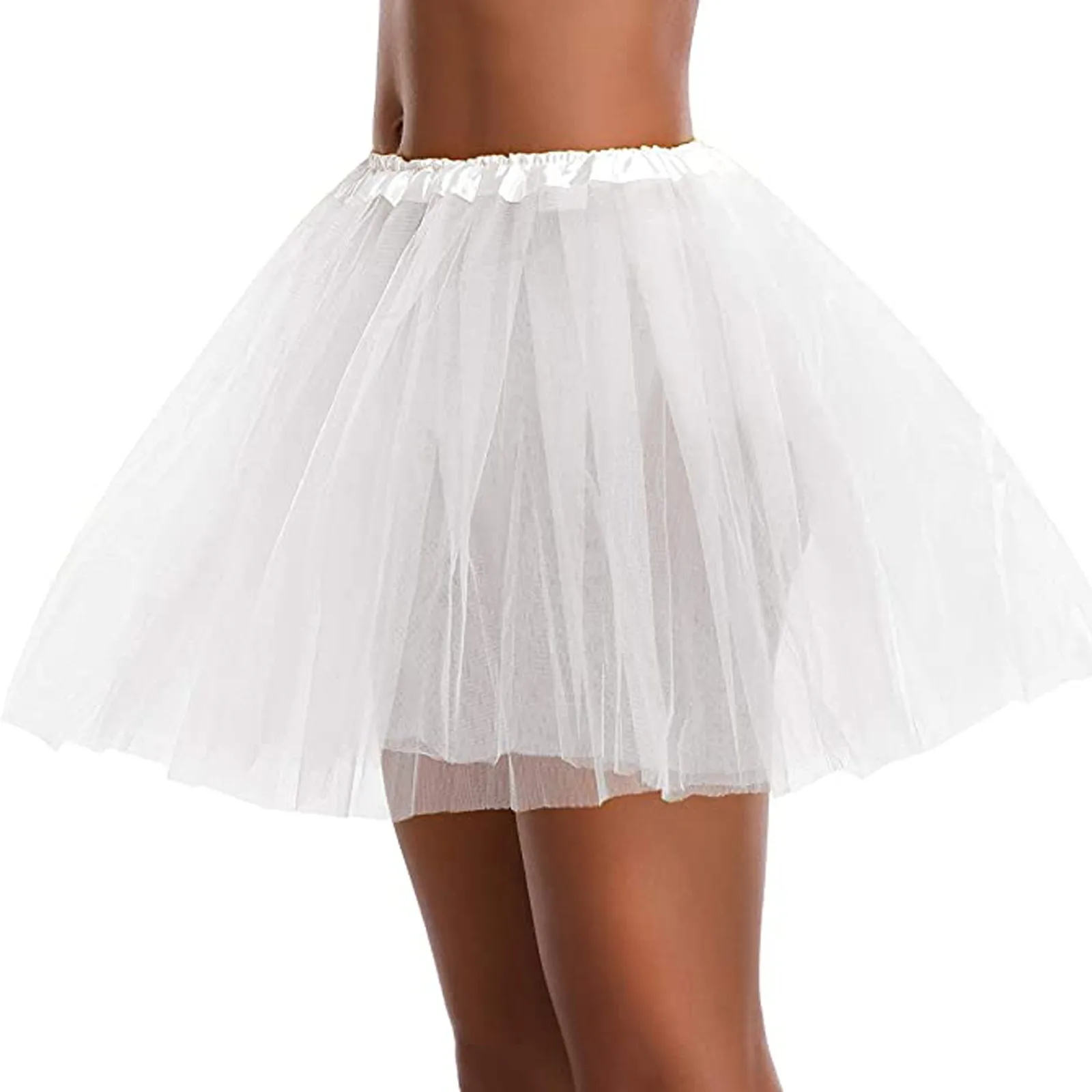 Women Skirt Pleated Short Skirt Adult Tutu Dancing Skirt 3 Layered Luxury Tutu Skirt Party Carnival Vintage Festival Skirts