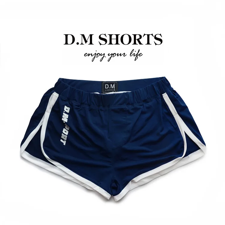 Men's Underwear Home Boxer Low Waist Loose Pajama Pants Letter Personality Sports Pants Yoga Shorts Men