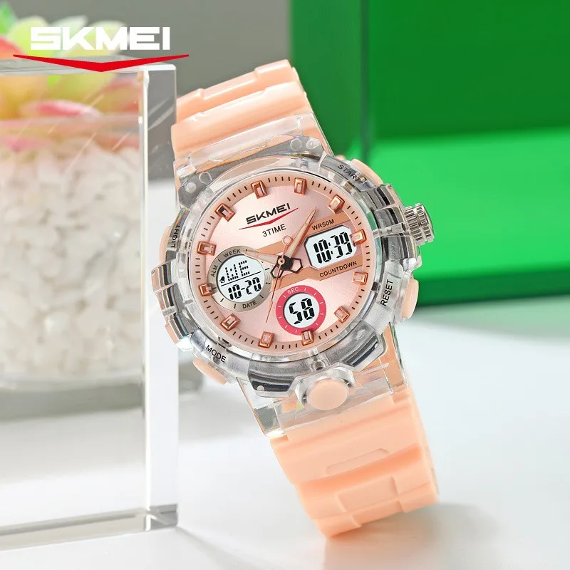 

Original Digital Quartz Unisex Watches Analog Skmei 2386 Waterproof