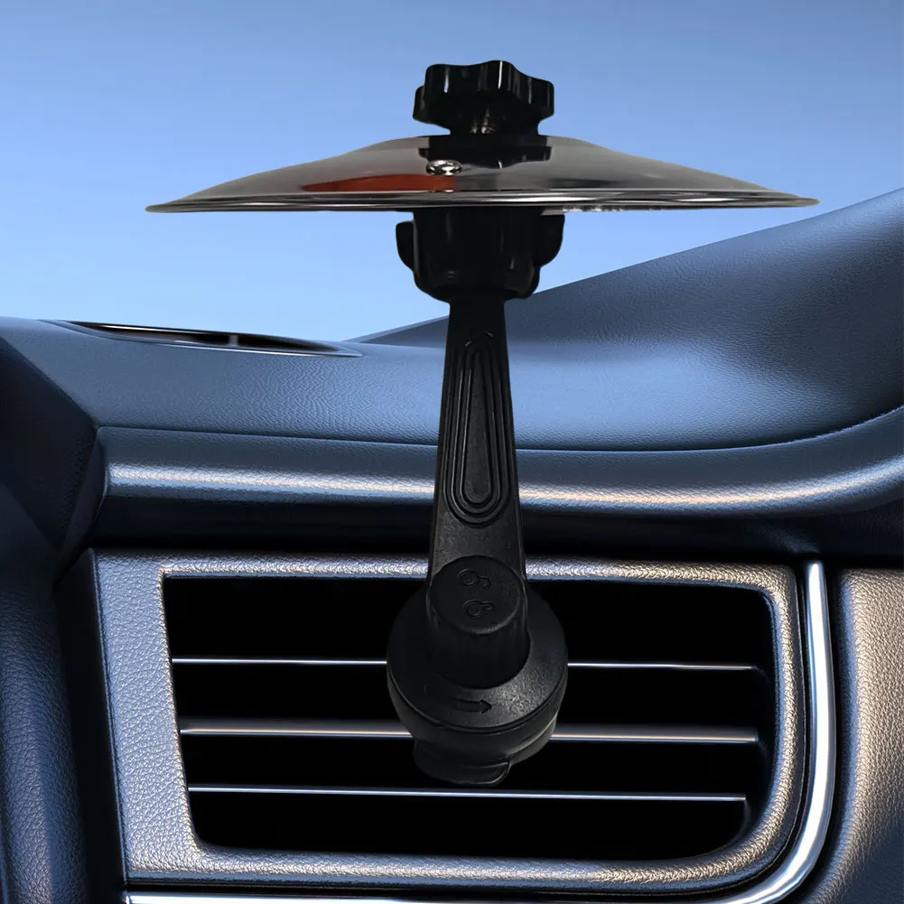 Platillo de tambor con Clip para coche, puerto de ventilación de aire, Mini platillos para disparar a mano, accesorios interiores automotrices, 1-4 Uds.