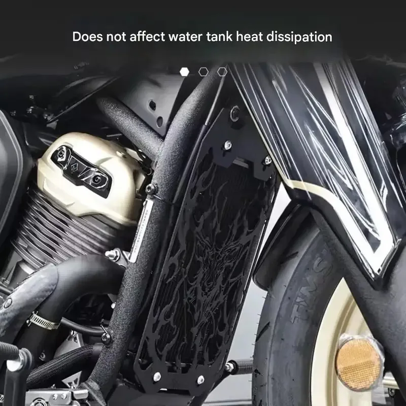 ل Benda Dark Flag 500 Darkflag 500 V4 Black Flag 500 تعديل خزان المياه صافي حماية صافي غطاء ألواح الحراسة الملحقات