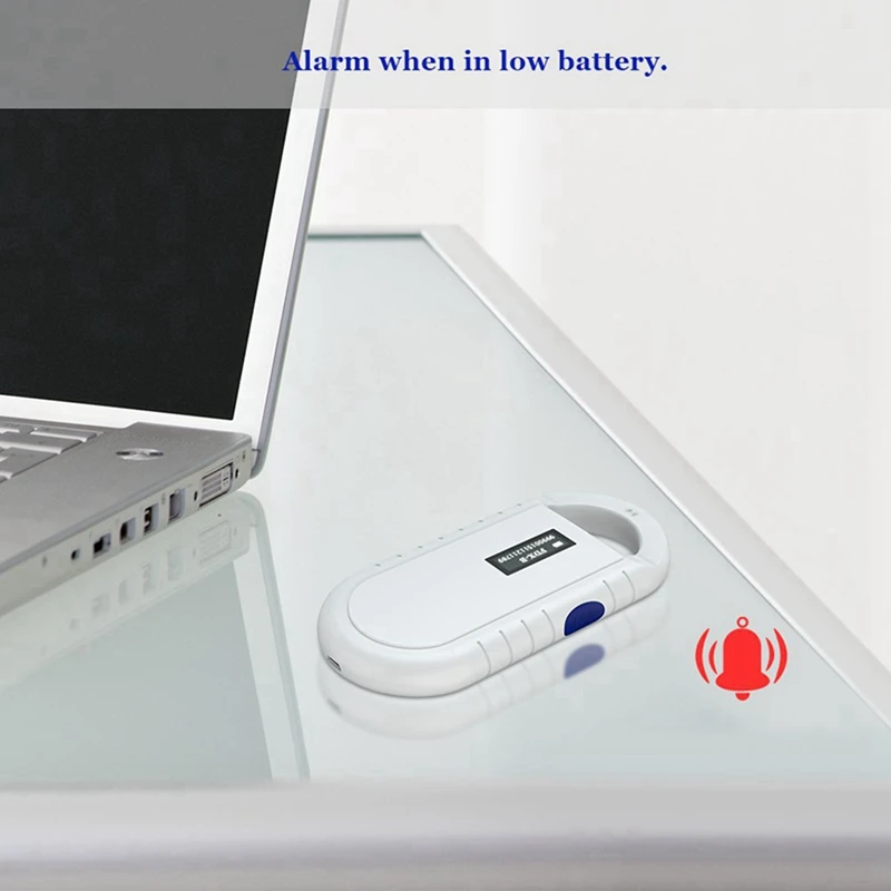 【ГОРЯЧИЙ】10X RFID-считыватель, сканер микрочипов для домашних животных, портативный считыватель чипов для животных, портативный RFID-считыватель, поддержка