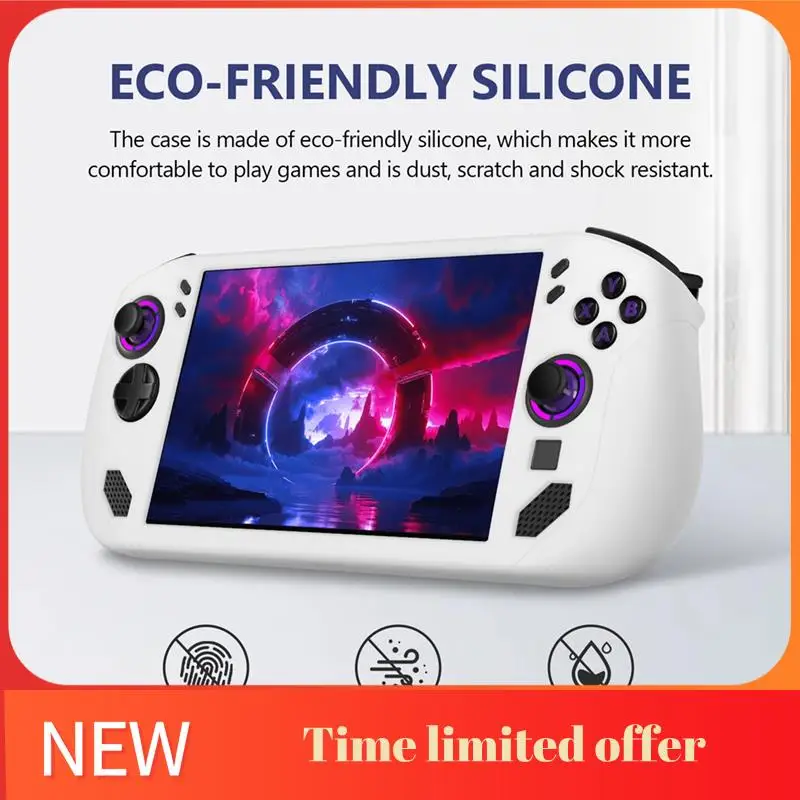 

A42T-Shield амортизирующий силиконовый защитный чехол рукав чехол для игровой консоли Legion Go S розовый