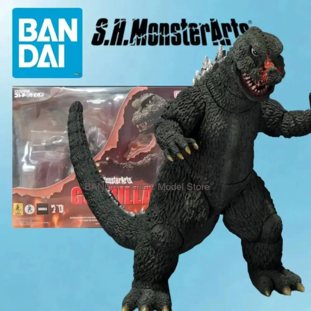 S.H.MonsterArts Godzilla 1972 PVC Action Figure Collectible Model Toy Home Decoration Gift for Monster Lovers