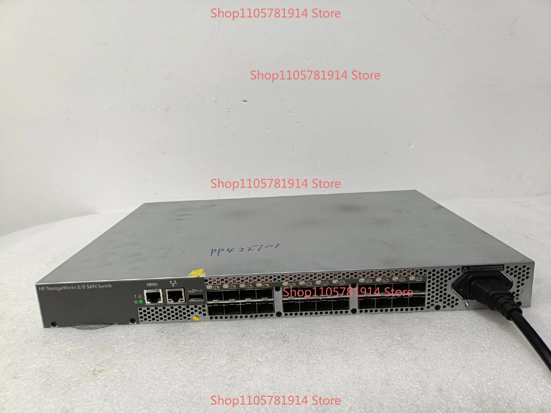 For HP/HP Fiber Switches, HSTNM-N019/HP StorageWorks 8/8 SAN Switches
