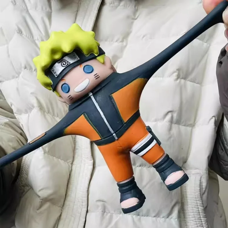 متوفر في المخزون ناروتو ساسوكي كاكاشي ساكورا لينة المطاط مطاطا لمط الشكل الديكور الإجهاد الإغاثة دمية هدية عيد ميلاد لعبة #6